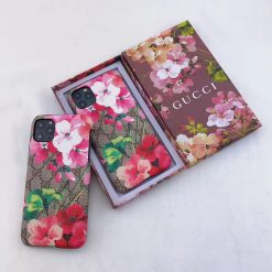 Gucci GG Flower Case For iPhone 16 Pro Max Case Cover Flower GG Logo