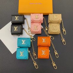 Louis Vuitton AirPods Pro 2 / 4 / 3 / 2 / 1 Leather Case – Luxury LV Designer AirPods Cover