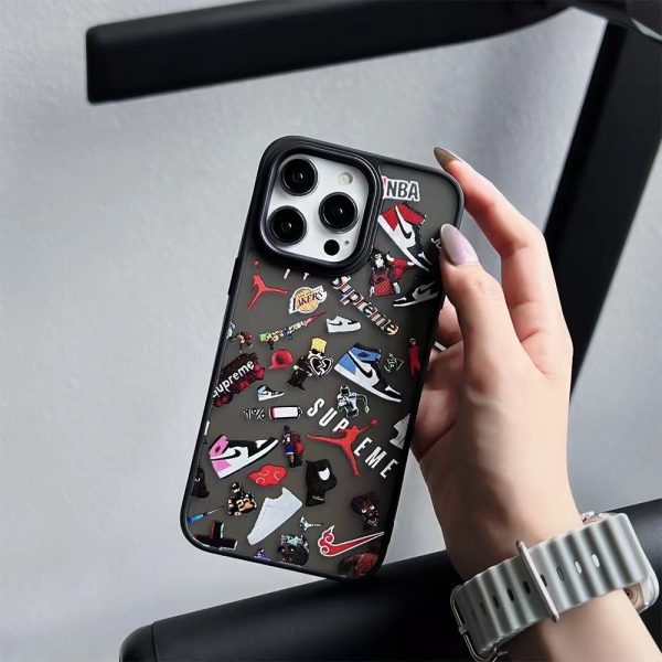 Jordan iPhone 17 Air Case NBA Sneakers Supreme iPhone 16 15 Pro Max Cases - Image 8
