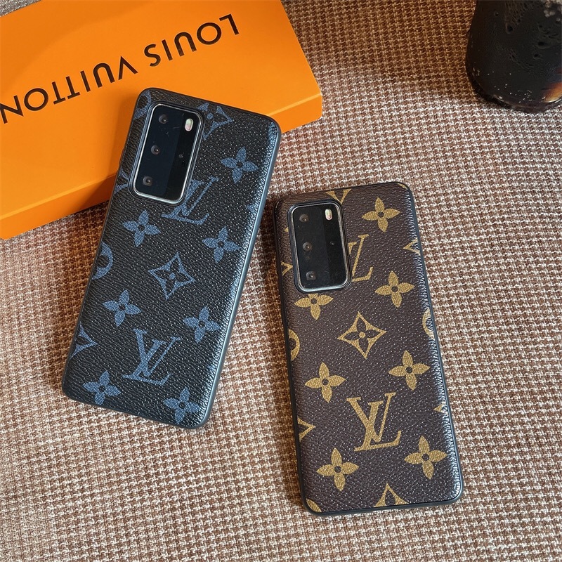 LV Samsung Galaxy S25 Ultra Leather Wallet Phone Case with Strap Card Holder Crossbody Pouch Cover for Samsung S25 Plus S24 Ultra S23 Ultra S22 Ultra S21 Ultra - Image 3