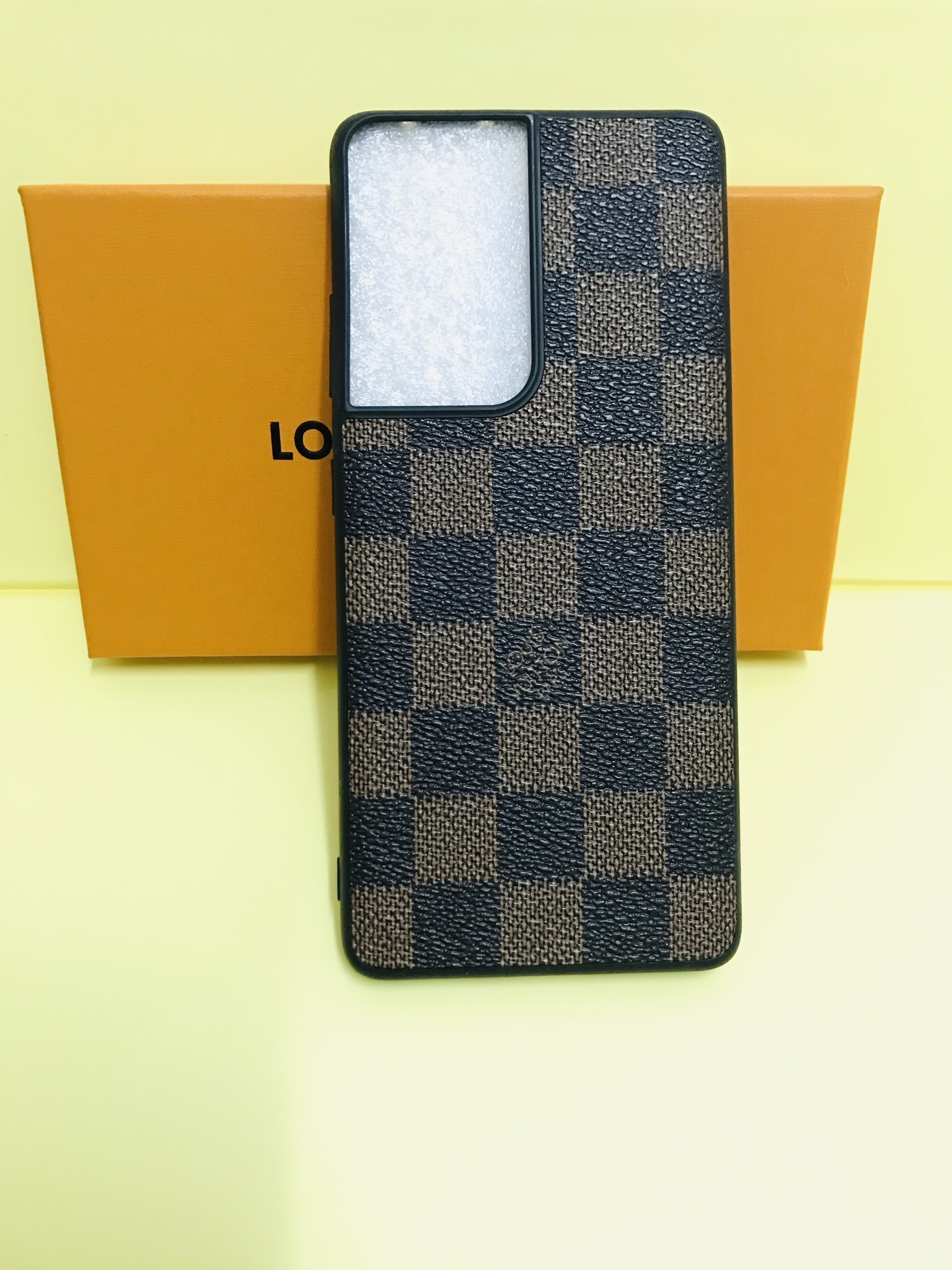 LV Samsung Galaxy S25 Ultra Leather Wallet Phone Case with Strap Card Holder Crossbody Pouch Cover for Samsung S25 Plus S24 Ultra S23 Ultra S22 Ultra S21 Ultra - Image 7