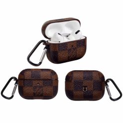 Louis-Vuitton AirPods Pro 2 Leather Case Brown – LV AirPods 3 / Pro Protective Cover